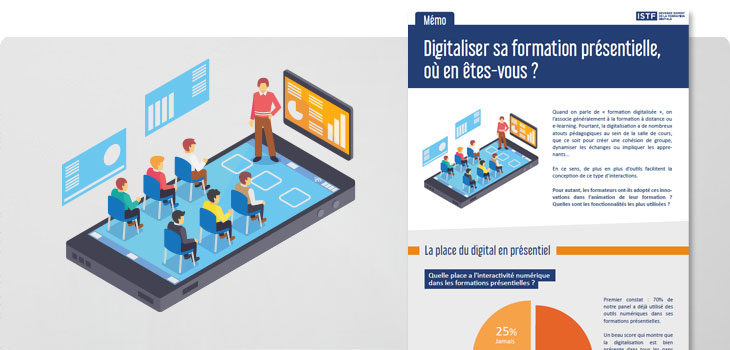 Mémo - Digitaliser sa formation présentielle, où en êtes-vous ?