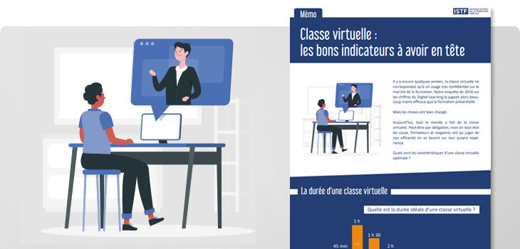 Mémo - classe virtuelle : les bons indicateurs à avoir en tête