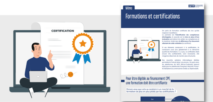 Mémo ISTF - Formations et certifications