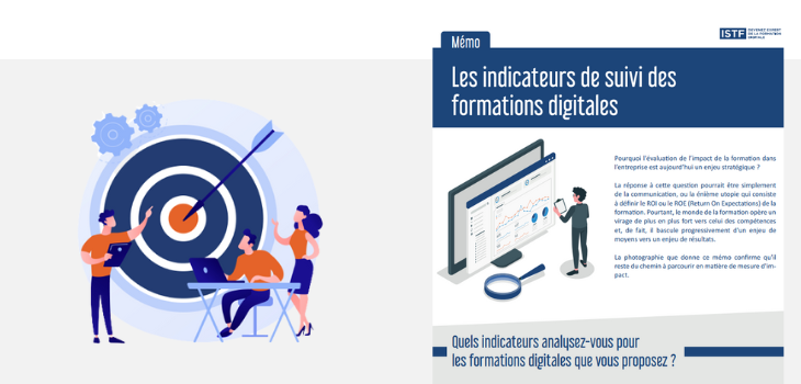 Mémo ISTF - Les indicateurs de suivi des formations digitales