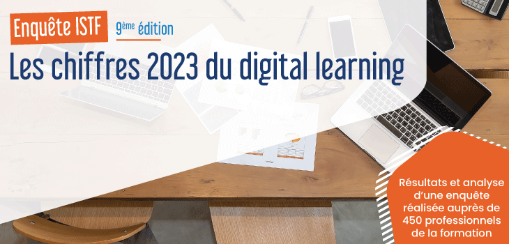 Baromètre ISTF : les chiffres 2023 du digital learning